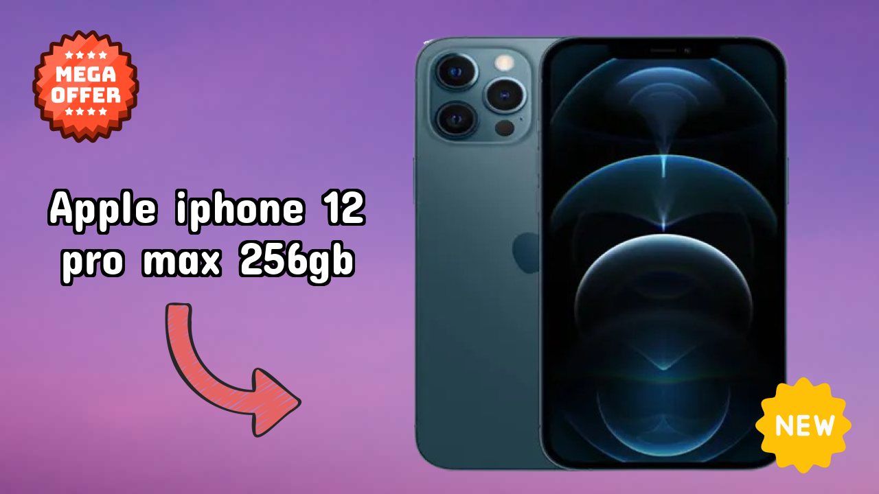 Apple IPhone 12 Pro Max 256GB Display Size: 6.7 Inches (17.02 Cm) Screen Quality