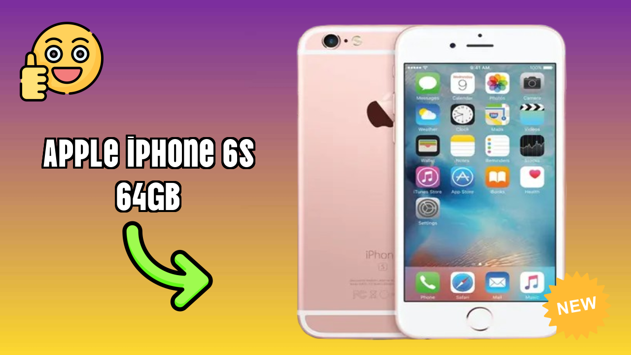 Apple IPhone 6s 64GB Display Technology: 4.7 Inches (11.94 Cm) Screen