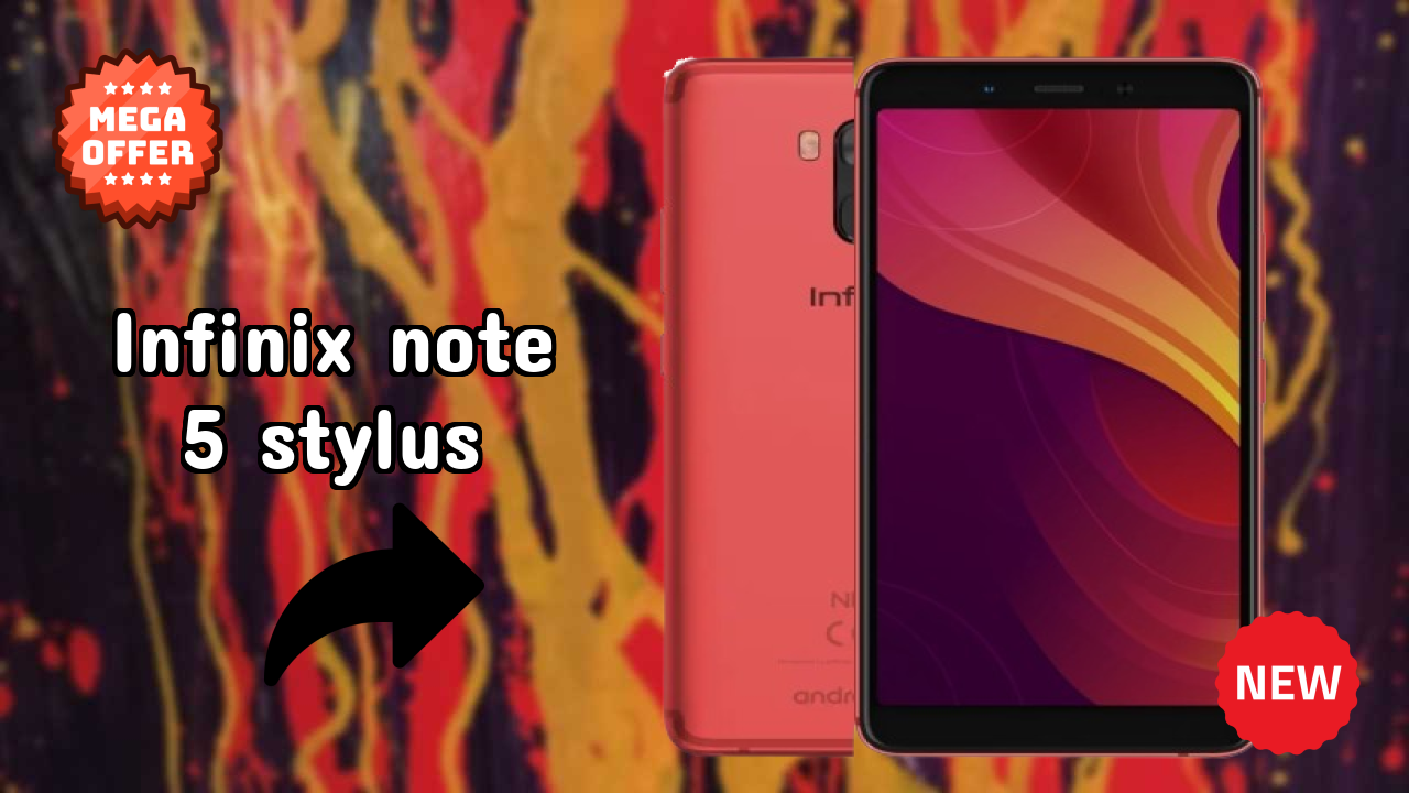 NewInfinix Note 5 Stylus 2026: Latest Mobile Phone with High Quolity Disa