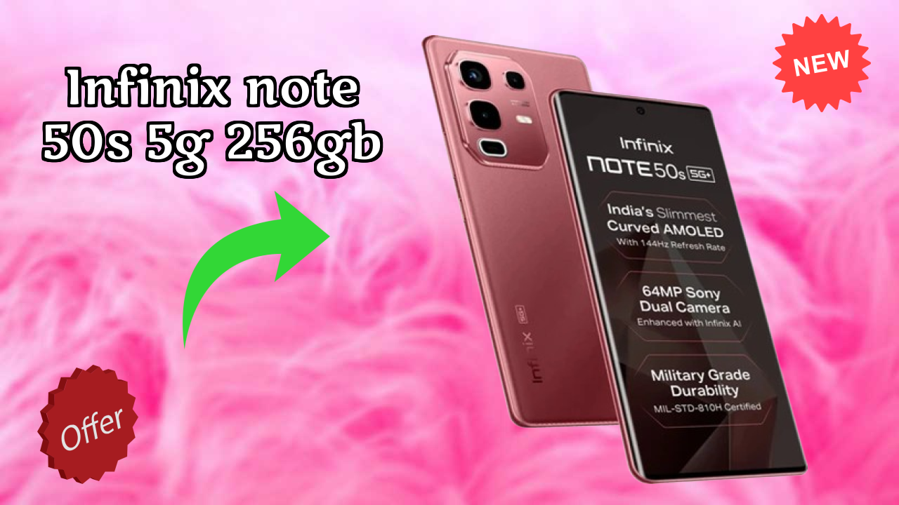 Infinix Note 50s 5G+ 256GB Display Size: 6.78 Inches (17.22 Cm) Screen Review