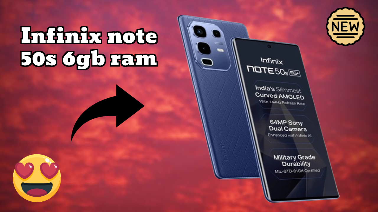 Infinix Note 50s 6GB RAM Test: 6 GB RAM Handles Gaming Well