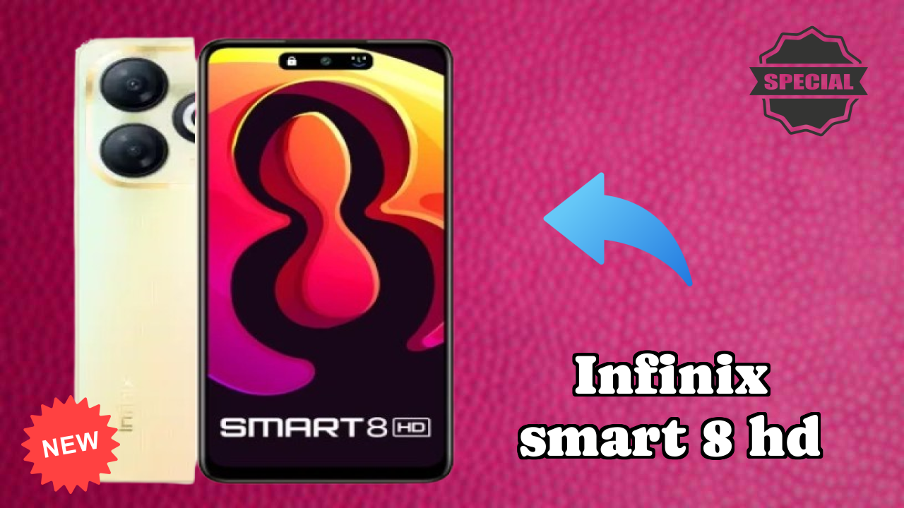 Infinix Smart 8 HD Display Analysis: 6.6 Inches (16.76 Cm) Screen