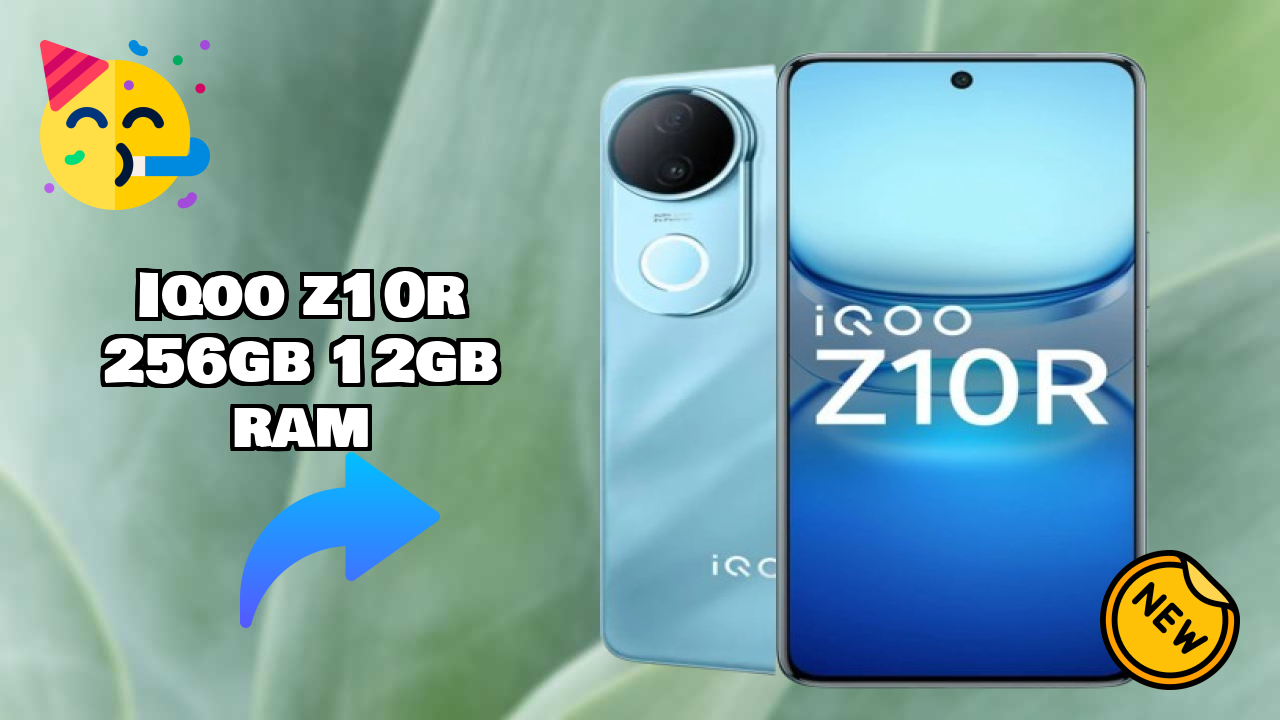 IQOO Z10R 256GB 12GB RAM New 2026: fetchers and Reveies with Amazing Brand