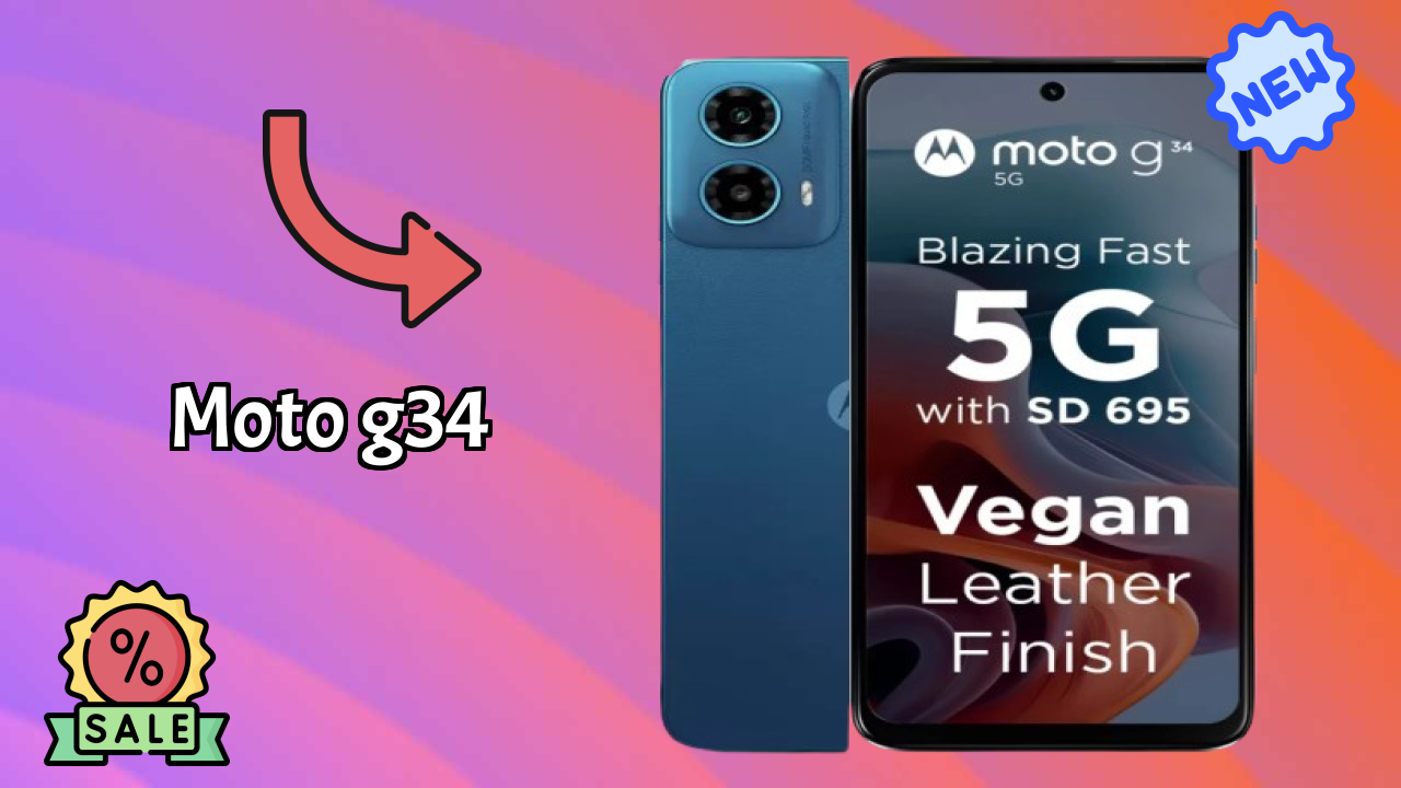 Moto G34 Camera Quality: 50 MP + 2 MP Rear Camera Photo Review