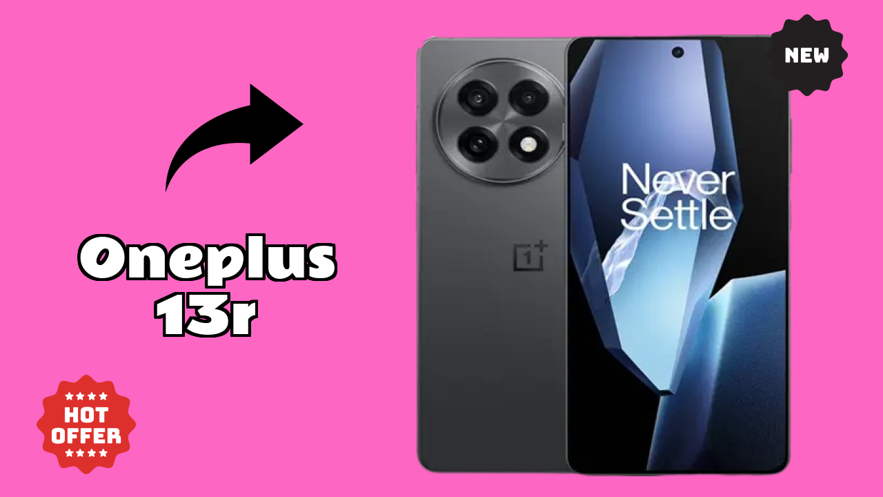 OnePlus 13R Display Quality: 6.78 Inches (17.22 Cm) Screen