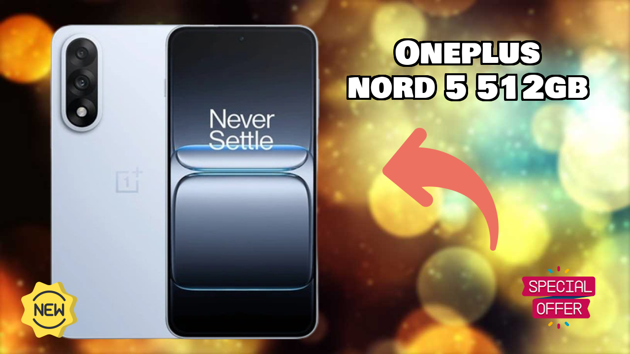 OnePlus Nord 5 512GB Display Technology: 6.83 Inches (17.35 Cm) Screen