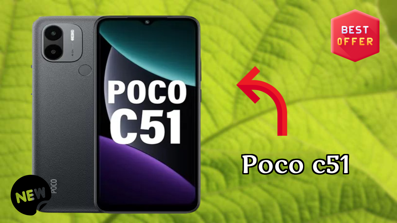 POCO C51 at ₹7,069 - Best Deal Available Now