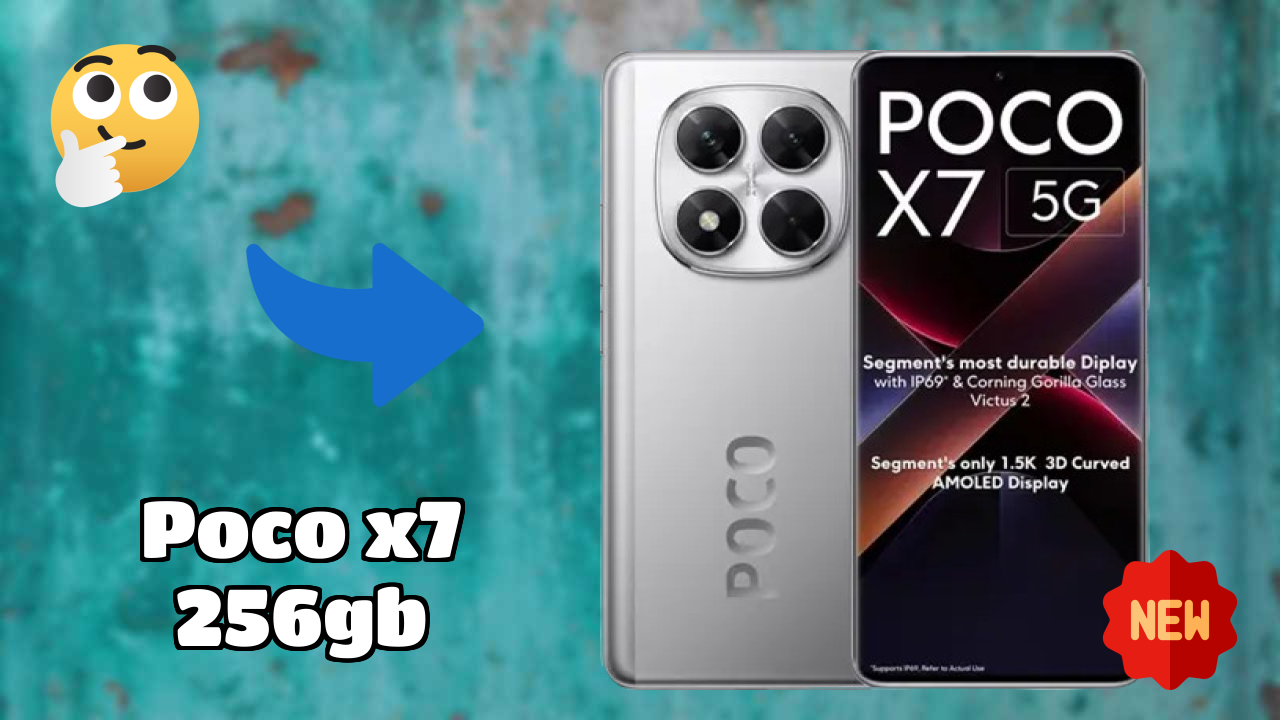 Poco Fans Alert: POCO X7 256GB Massive Price Drop to ₹17,999