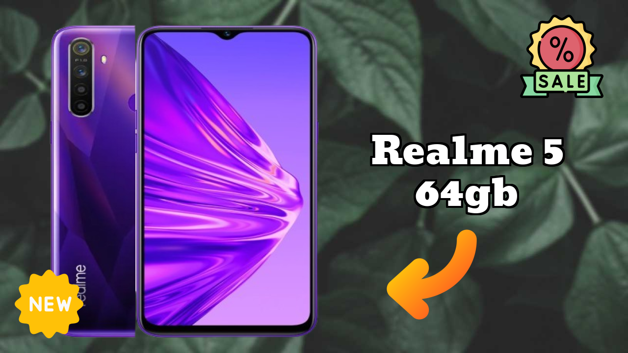 Realme 5 64GB Display Analysis: 6.5 Inches (16.51 Cm) Screen