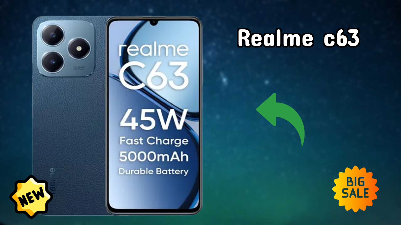 Realme C63 Display Size: 6.74 Inches (17.12 Cm) Screen Review