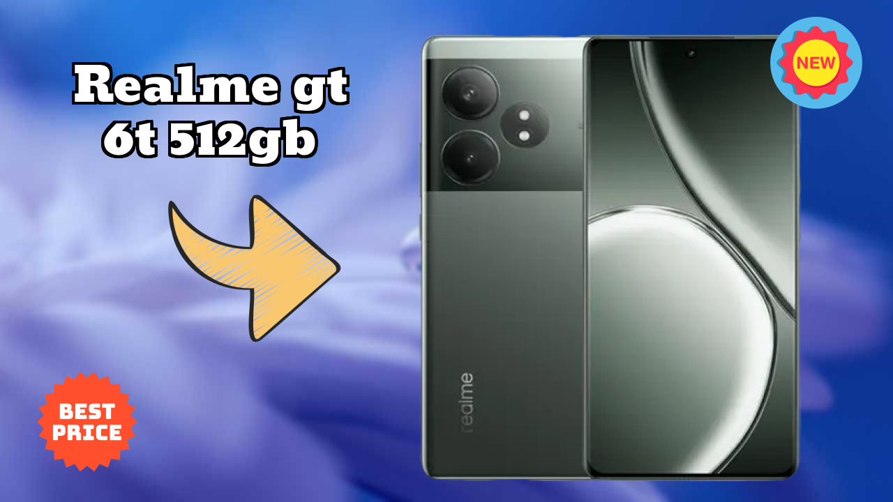 Realme GT 6T 512GB Display Size: 6.78 Inches (17.22 Cm) Screen Quality