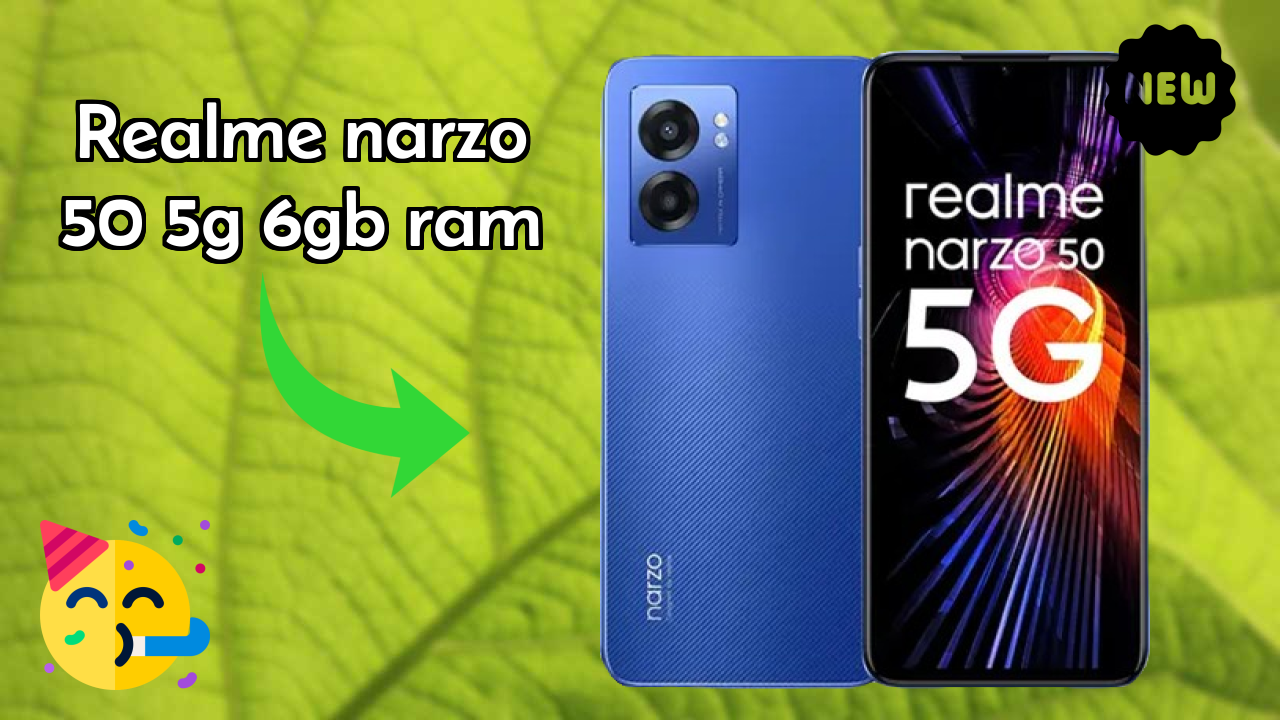 Realme Narzo 50 5G 6GB RAM Display Size: 6.6 Inches (16.76 Cm) Screen Test