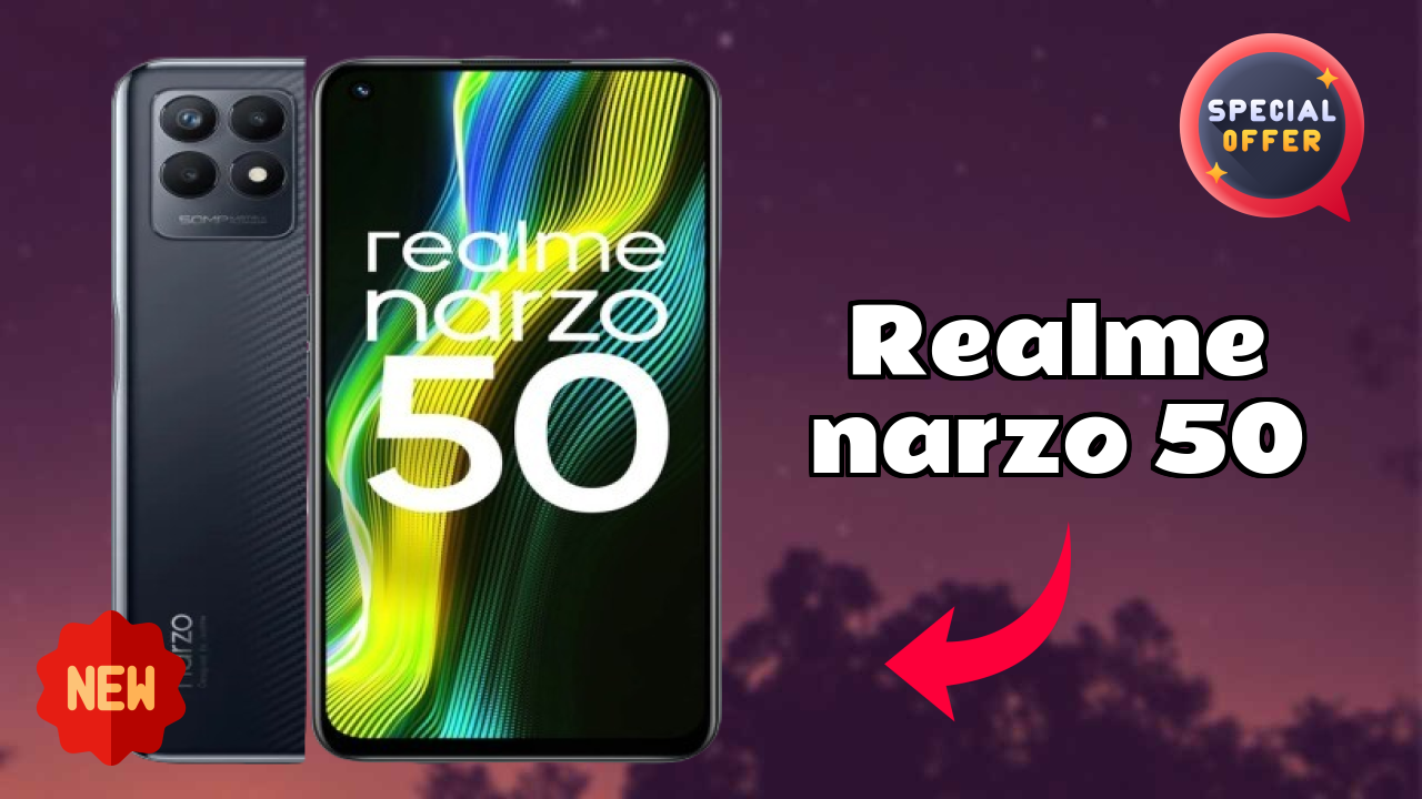 Realme Narzo 50 Display Size: 6.6 Inches (16.76 Cm) Screen Test