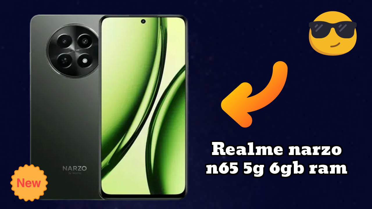 Realme Narzo N65 5G 6GB RAM Display Analysis: 6.67 Inches (16.94 Cm) Screen