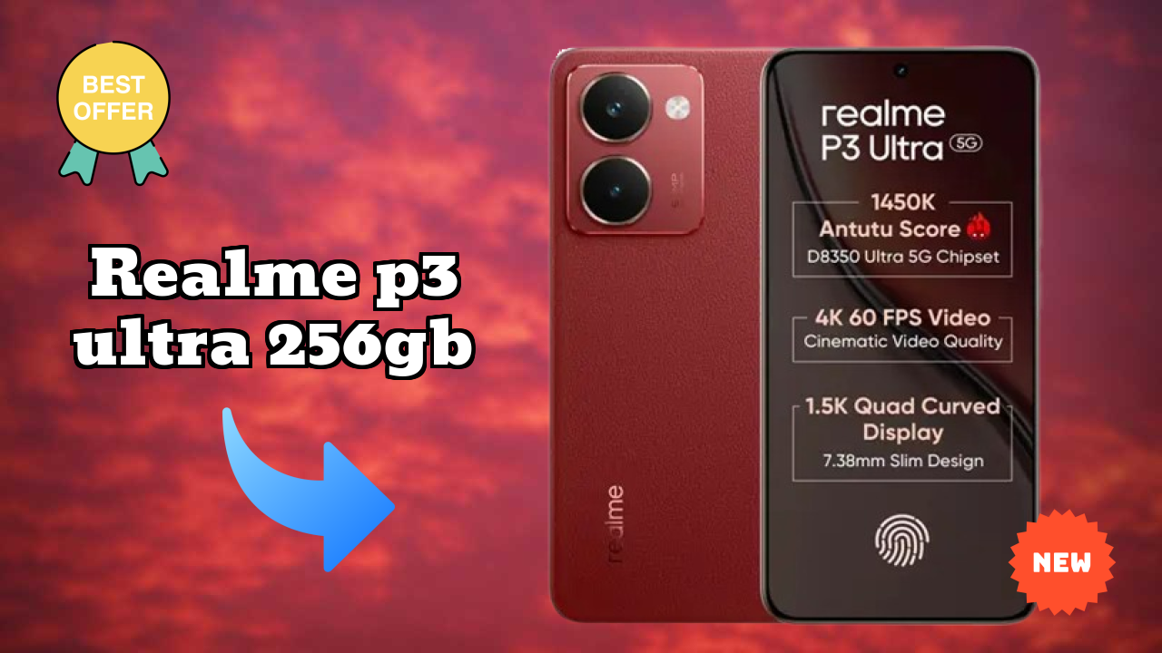 Realme P3 Ultra 256GB Display Quality: AMOLED Explained