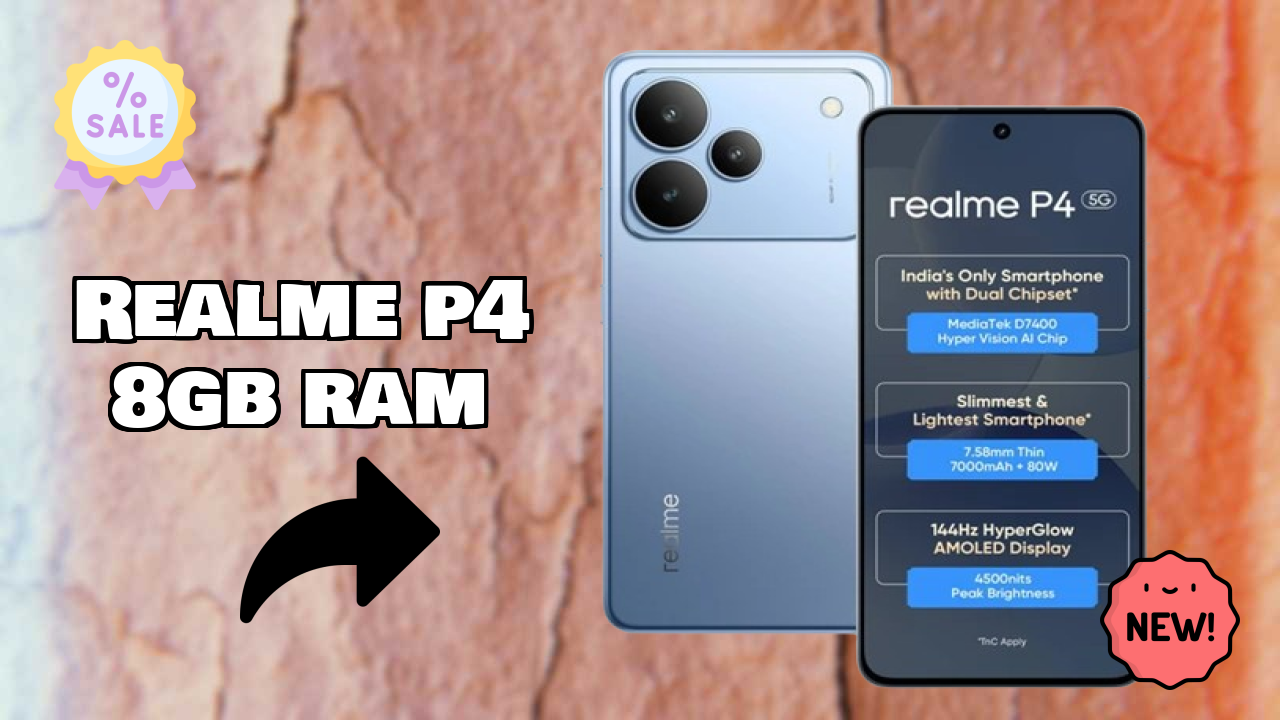 Realme P4 8GB RAM Gaming Test: MediaTek Dimensity 7400 Ultra FPS Performance