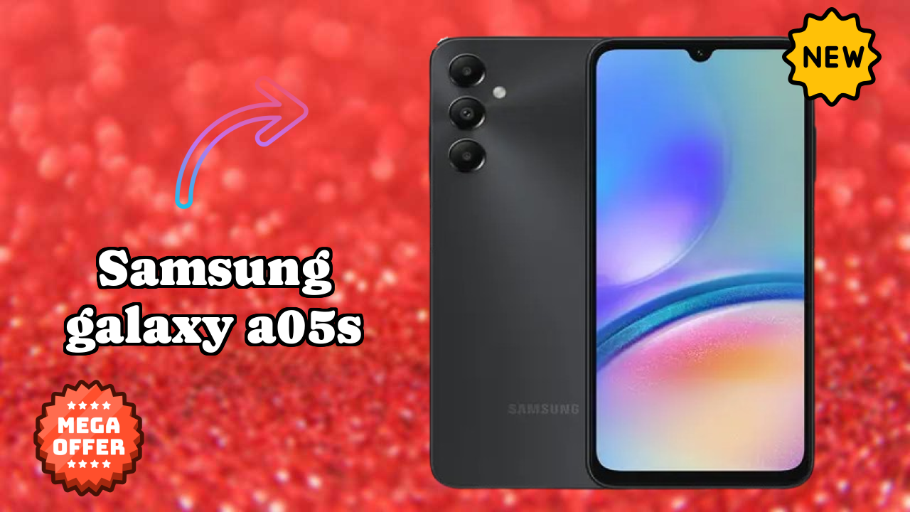 Samsung Galaxy A05s Display Size: 6.7 Inches (17.02 Cm) Screen Quality