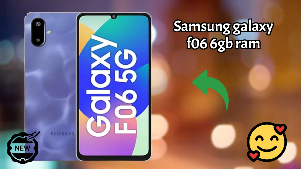 2026 Samsung Galaxy F06 6GB RAM: Best And High quolity Smart Phone 