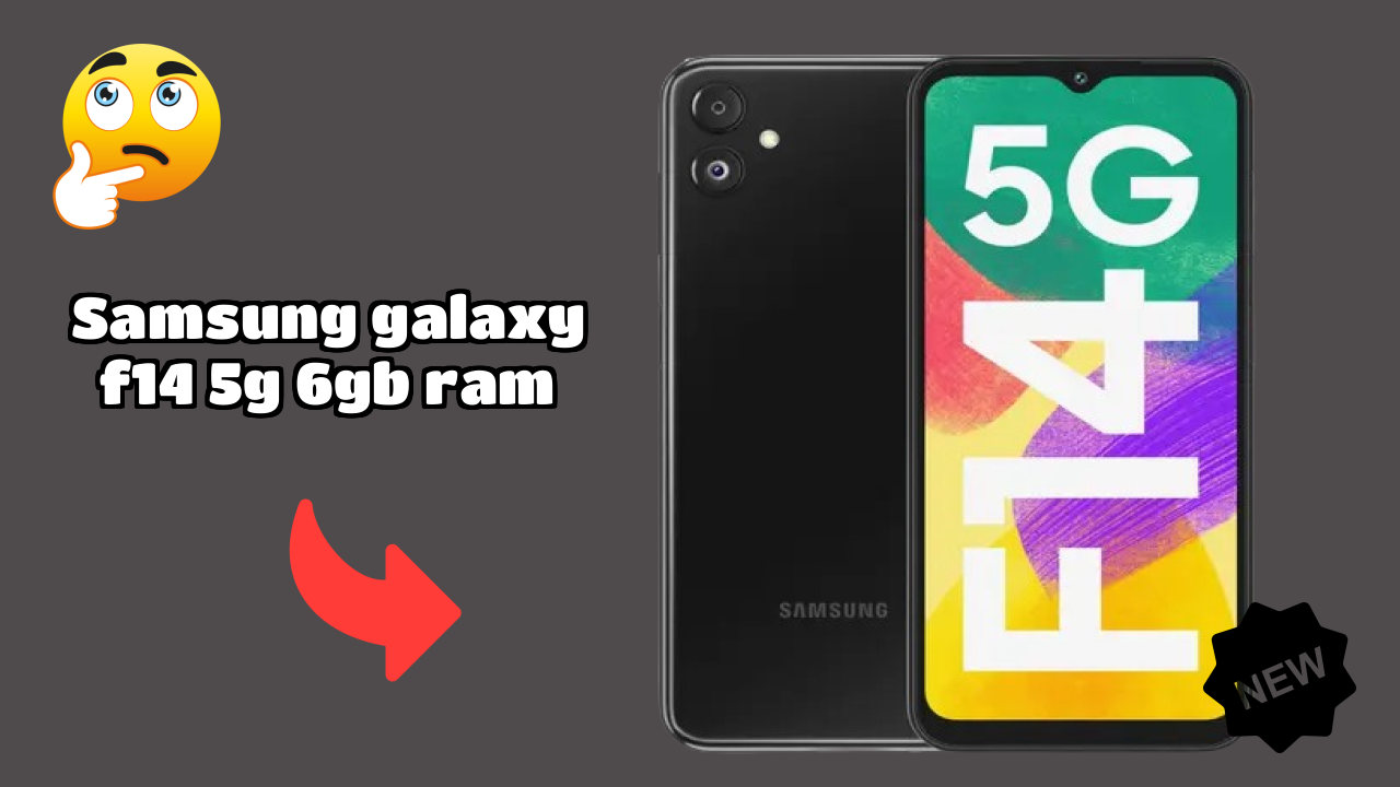 Samsung Galaxy F14 5G 6GB RAM Test: 6 GB RAM Handles Heavy Apps