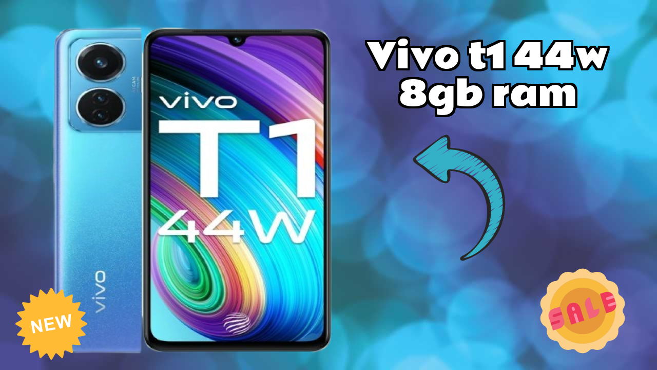 Vivo T1 44W 8GB RAM Camera Quality: 16 MP Front Camera Selfie
