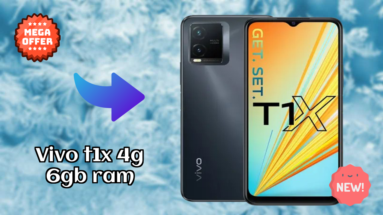 Vivo T1x 4G 6GB RAM - Best Phone Under ₹14,999 in India Right Now