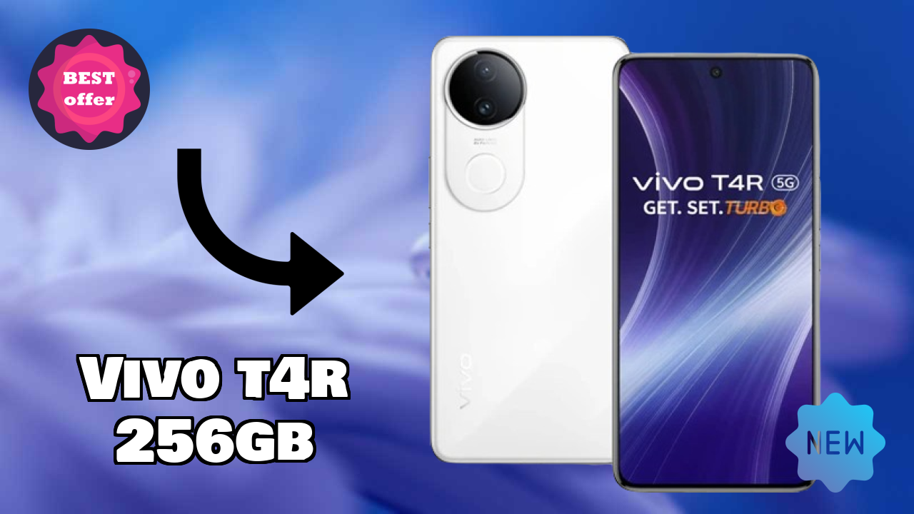 Vivo T4R 256GB Battery Life: 5700 MAh Charging Time