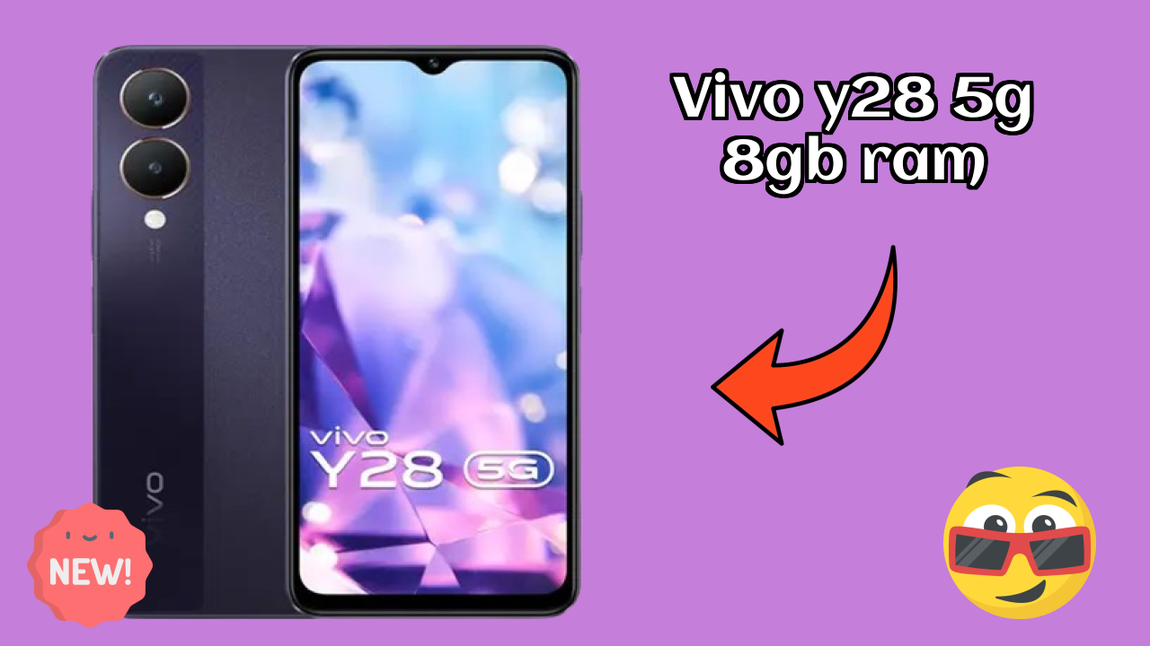 Vivo Y28 5G 8GB RAM Display Analysis: 6.56 Inches (16.66 Cm) Screen
