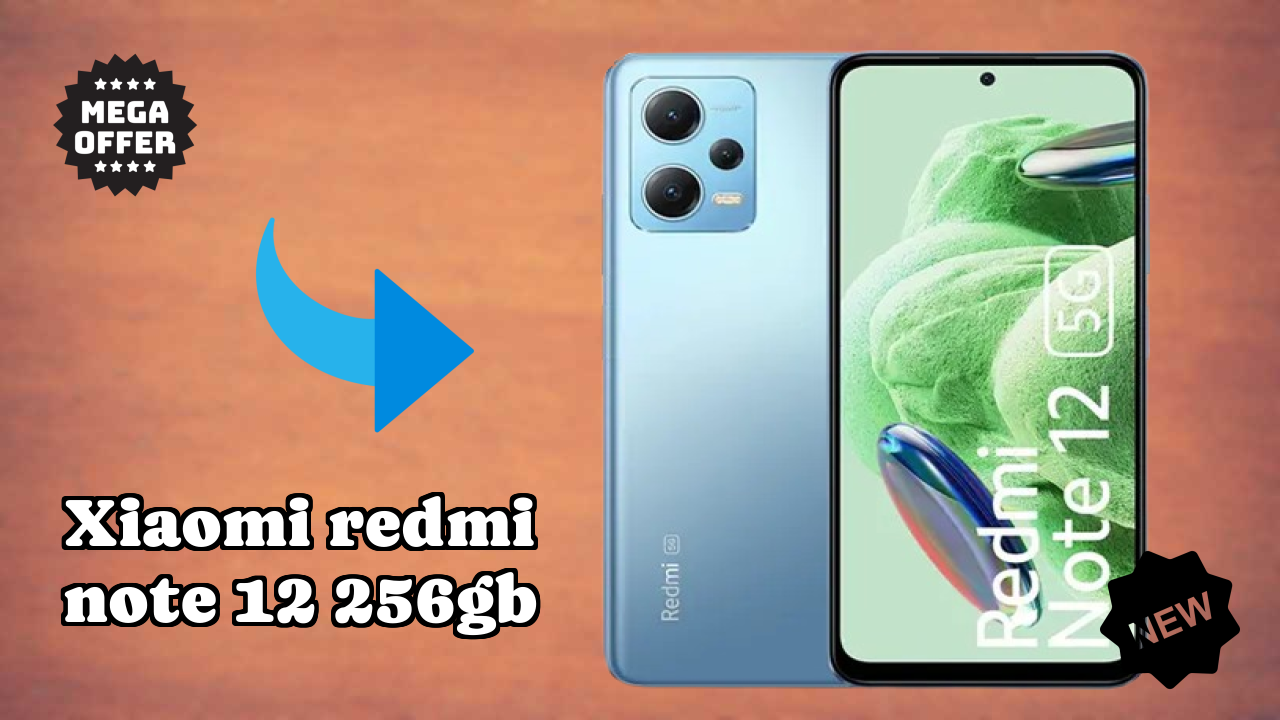 Xiaomi Redmi Note 12 256GB 2026: Camera 48 MP + 8 MP + 2 MP Rear Camera And LongLife Bettry